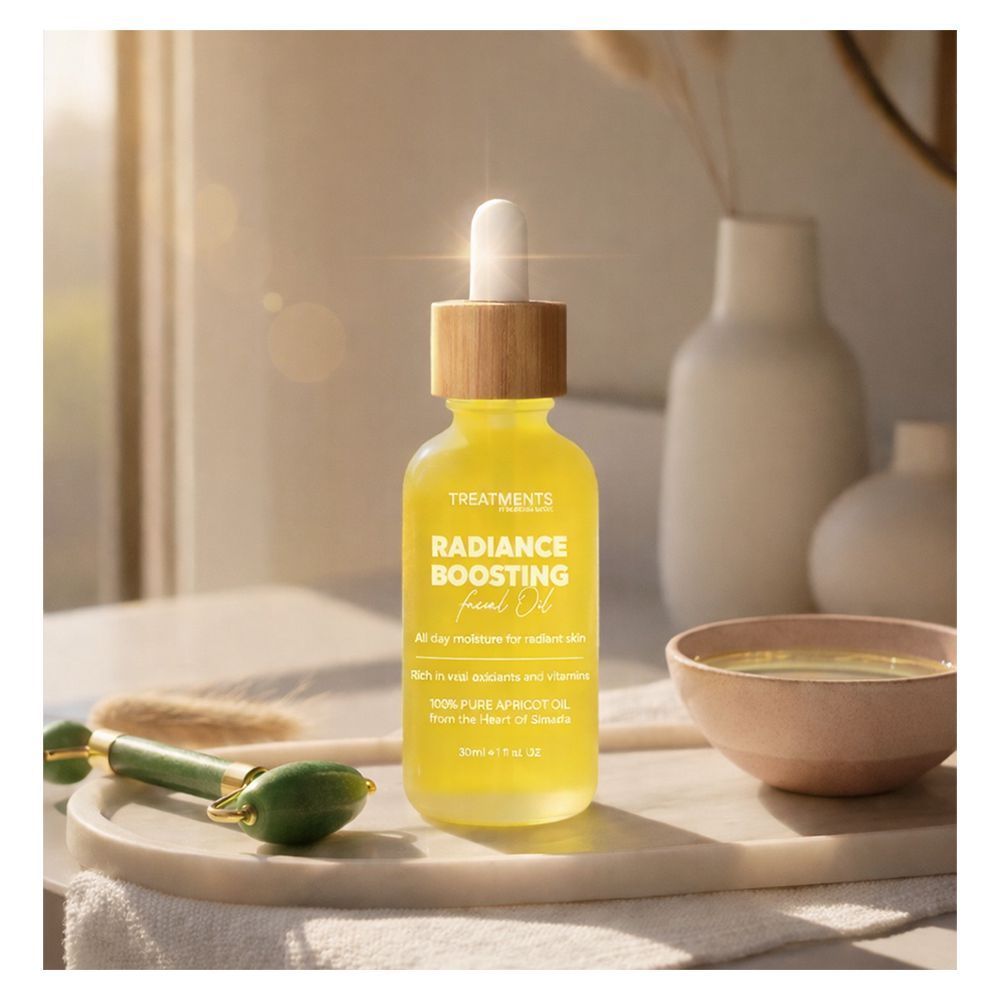 Treatments Radiance Boosting Facial Oil, Vegan, Vitamins A, C & E, For Radiance Skin, 30ml - Main Image