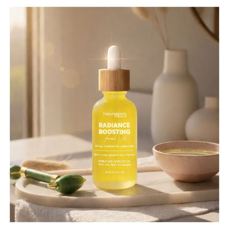 Treatments Radiance Boosting Facial Oil, Vegan, Vitamins A, C & E, For Radiance Skin, 30ml - Main Image