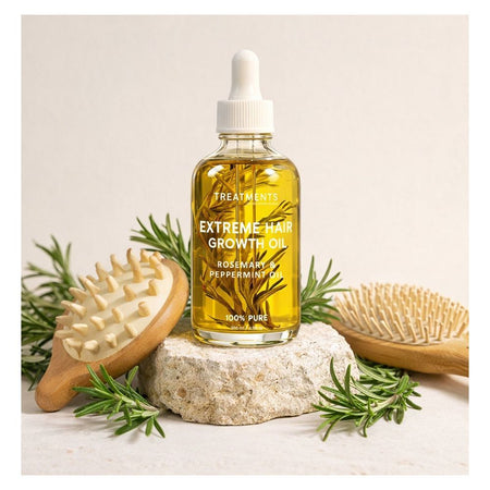 Treatments Extreme Hair Growth Oil Rosemary & Pepperment Oil, For Hair Growth, 100ml - Main Image