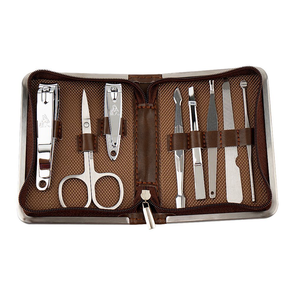 Qiang Ren Manicure Set, QR-7301, 8-Pack - Main Image