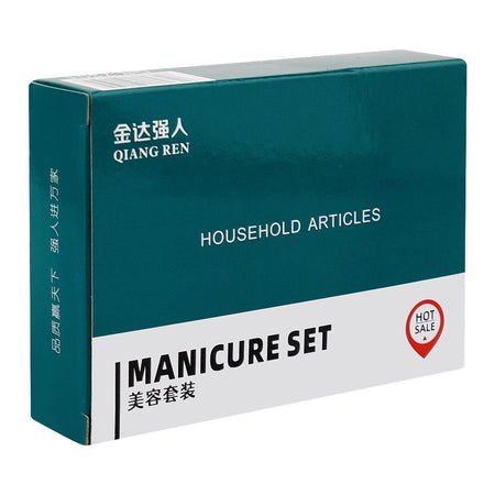 Qiang Ren Manicure Set, QR-7301, 8-Pack - Image 3