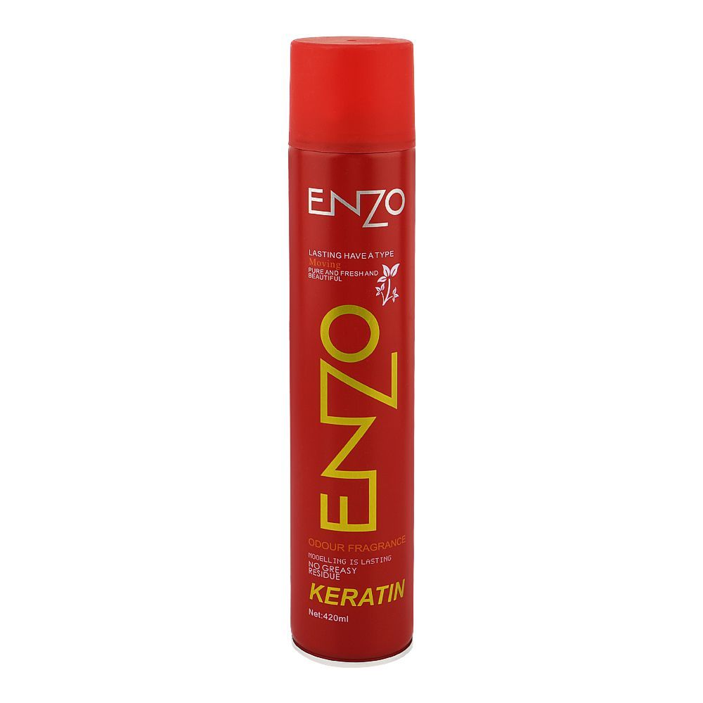 Enzo Keratin Hair Spray, 420ml - Main Image