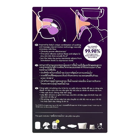 Avent Premium Plus Double Electric Breast Pump, BPA Free, 2 X 120ml Bottles, 100-240V, SCF394/11 - Image 4