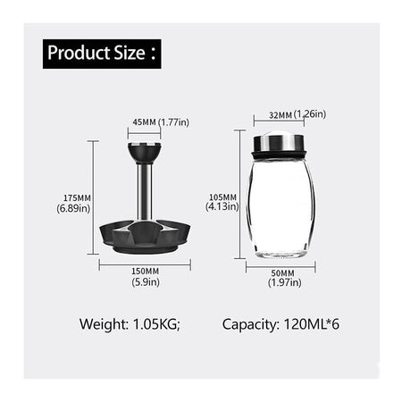 AJF Spice Box Edging, 120ml, 7-Pack - Image 5