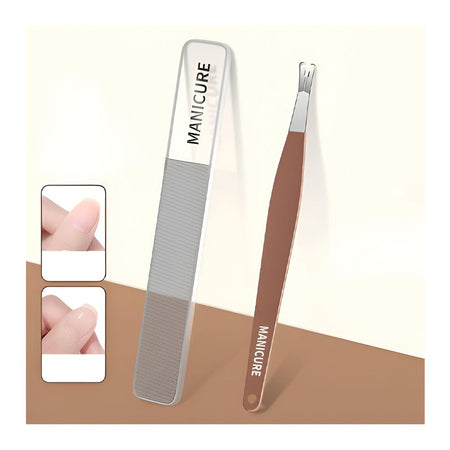 AJF Manicure kit, Brown - Image 6