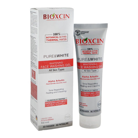 Bioxcin Pure & White Face Washing Gel, Niacinamide & Ascorbic Acid, For All Types Of Skin, 100ml - Main Image