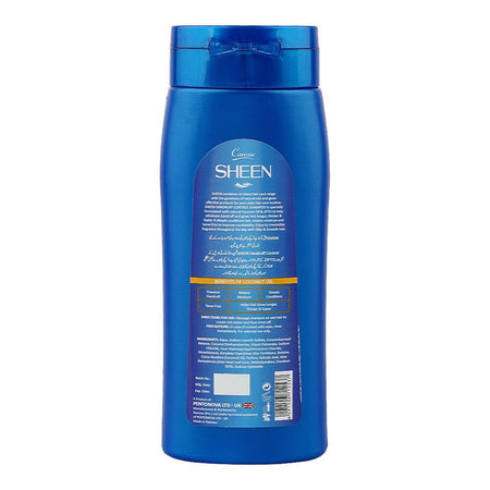 Caresse Sheen Hair Care Dandruff Control Shampoo, Aloe Vera, Coconut Oil, For All Types Of Hair, 180ml - Image 2