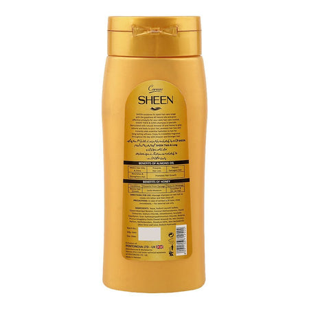 Caresse Sheen Hair Care Thick & Long Shampoo, Almond Oil, Honey, For Weak & Thin Hair, 180ml - Image 2
