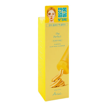 Ariul The Perfect Purifying Pumpkin Clay Pack Cleanser, Glycerin & Hyaluronic Acid, For Dry Skin, 200g - Image 2