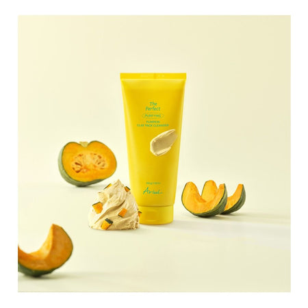 Ariul The Perfect Purifying Pumpkin Clay Pack Cleanser, Glycerin & Hyaluronic Acid, For Dry Skin, 200g - Image 6