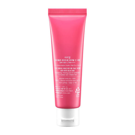 Ariul Water Melon Hydro Vital Sun Serum, SPF 50+ PA++++ Glycerin & Hyaluronic Acid, For Dry & Sensitive Skin, 50ml - Image 2
