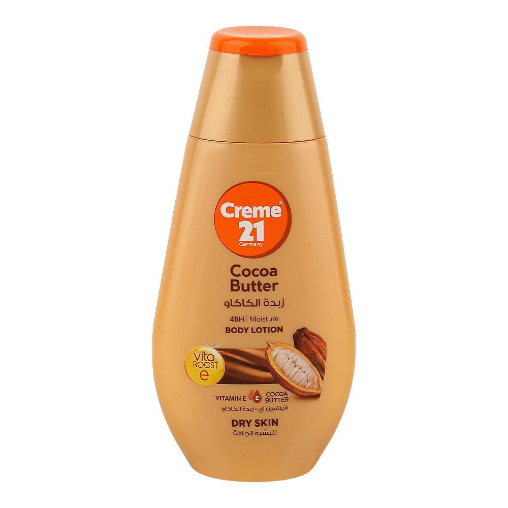 Creme 21 Cocoa Butter 48H Moisture Body Lotion, Vitamin E, 250ml - Main Image