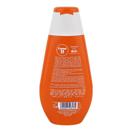 Creme 21 Body Milk Original Body Lotion, Citric Acid, 250ml - Image 2