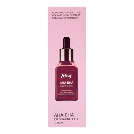 Rivaj UK AHA BHA Exfoliating Face Serum, Glycerin, Salicylic Acid, For Radiant Skin, 30ml - Image 4