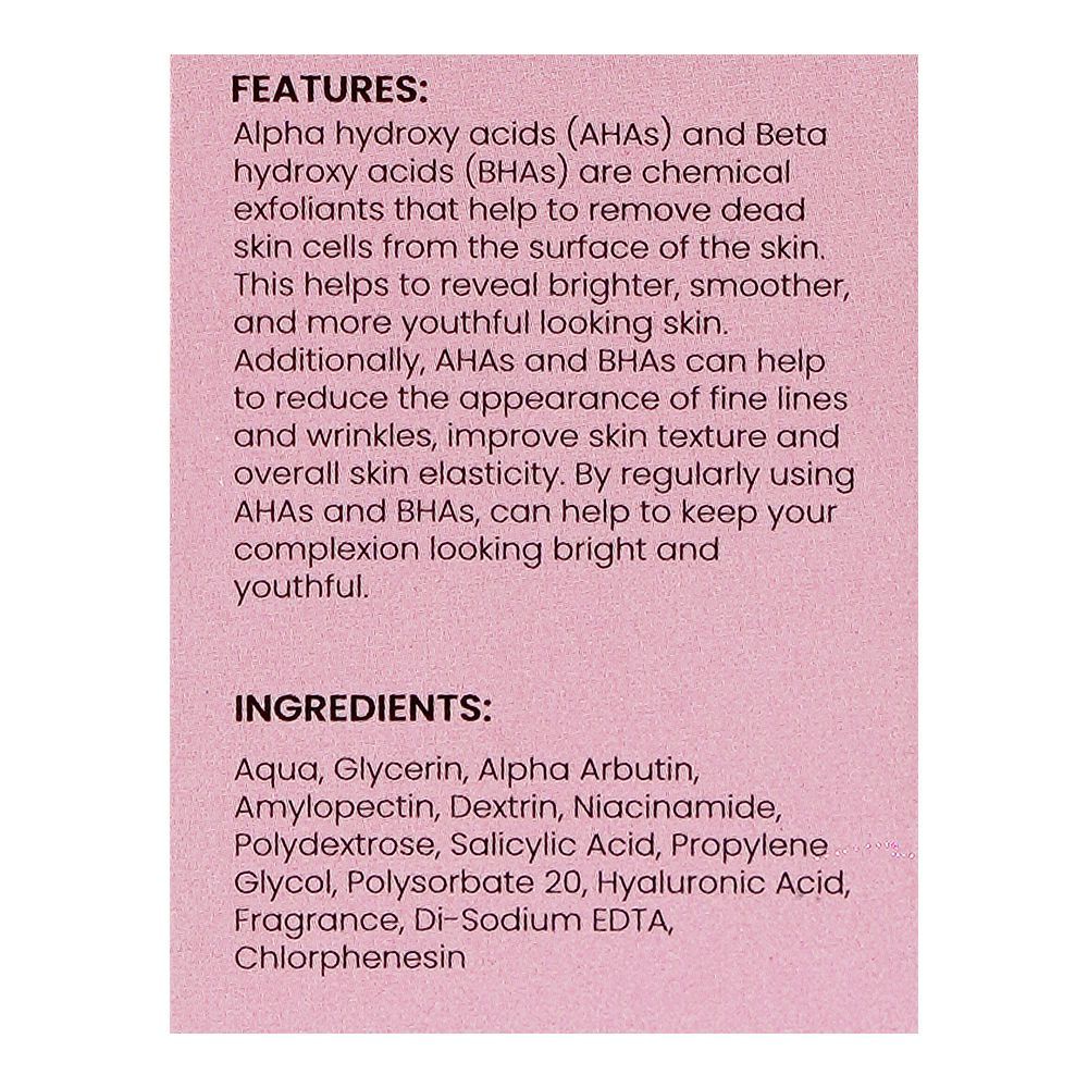 Rivaj UK AHA BHA Exfoliating Face Serum, Glycerin, Salicylic Acid, For Radiant Skin, 30ml - Image 5