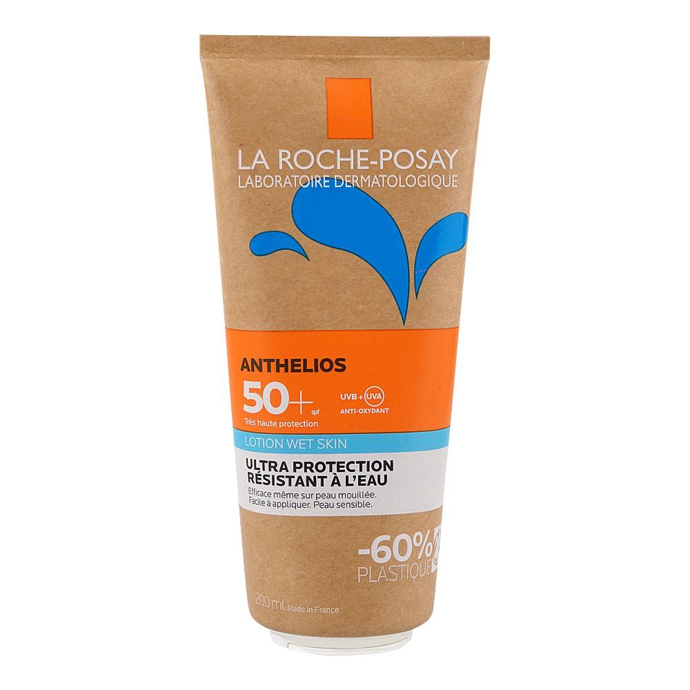 La Roche-Posay Anthelios Ultra Protection Lotion, SPF50+ Wet Skin, For Sensitive Skin, 200ml - Main Image