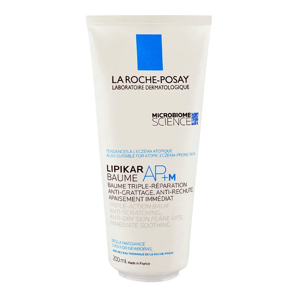 La Roche-Posay Lipikar AP+M Baume Triple Action Balm, Citric Acid, Shea Butter, For All Types Of Skin, 200ml - Main Image