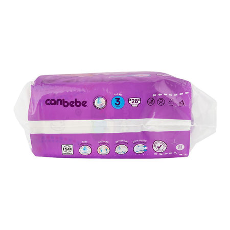 Canbebe Baby Diapers Economy Pack Midi, No.3, 4-9KG, 28-Pack - Image 2