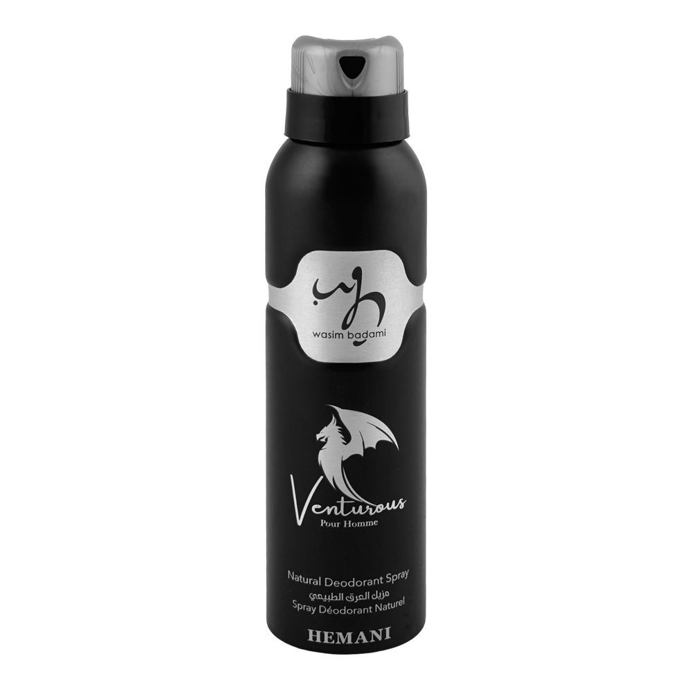 Wasim Badami Venturous Pour Homme Body Spray, For Men, 150ml - Main Image