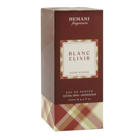 Hemani Blanc Elixir Pour Homme, Eau De Parfum, For Men, 100ml - Image 2