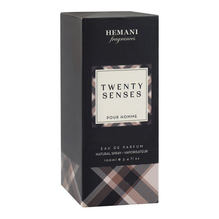 Hemani Twenty Senses Pour Homme, Eau De Parfum, For Men, 100ml - Image 2