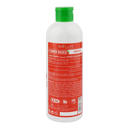 Bio Luxe Naturals Flower Based Hibis Color Protect Conditioner, Niacinamide, For Color Treated Hair, 480ml - Image 2