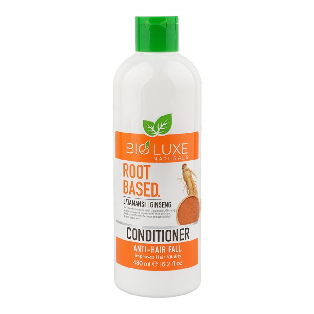 Bio Luxe Naturals Root Based Ginseng Anti-Hair Fall Conditioner, Niacinamide, For Hair Fall, 480ml - Main Image