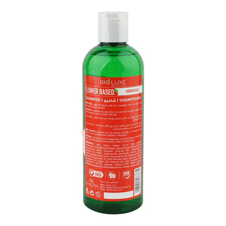 Bio Luxe Naturals Flower Based Hibis Color Protect Shampoo, Niacinamide, For Color Treated Hair, 480ml - Image 2