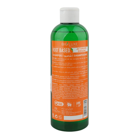 Bio Luxe Naturals Root Based Ginseng Anti-Hair Fall Shampoo, Niacinamide, For Hair Fall, 480ml - Image 2