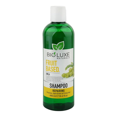 Bio Luxe Naturals Fruit Based Amla Repairing Shampoo, Niacinamide, For Dry Hair, 480ml - Main Image