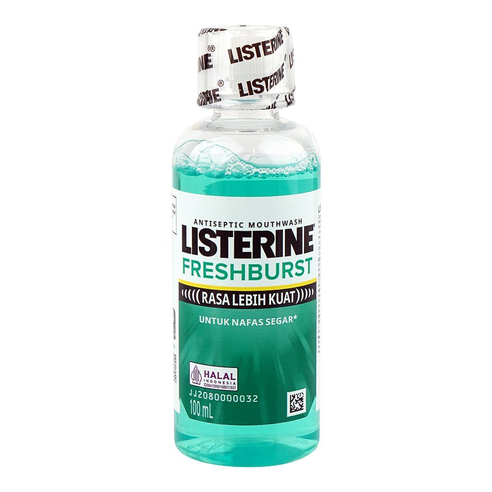Listerine Fresh Burst Mouth Wash, 100ml Thai - Main Image