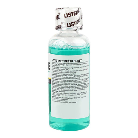 Listerine Fresh Burst Mouth Wash, 100ml Thai - Image 2