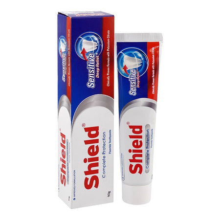 Shield Complete Protection Sensitive Deep Relief Fluoride Toothpaste, 90g - Main Image