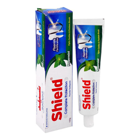 Shield Complete Protection Peppermint Fluoride Toothpaste, 100g - Main Image