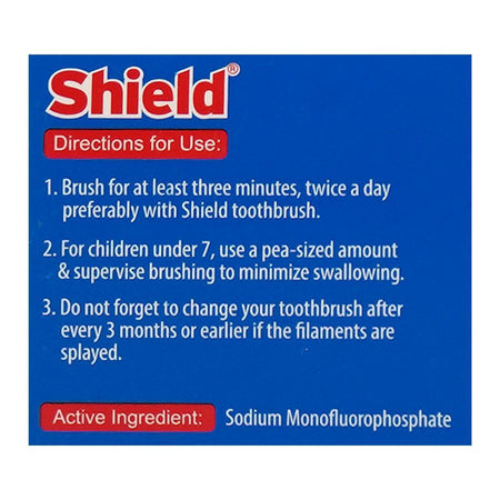Shield Complete Protection Peppermint Fluoride Toothpaste, 70g Brush Pack - Image 4