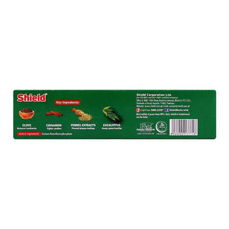 Shield Herbal Care Herbal Flouride Toothpaste, 65g - Image 2