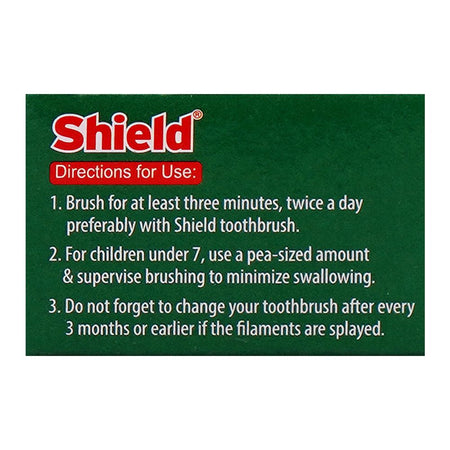 Shield Herbal Care Herbal Flouride Toothpaste, 65g - Image 4