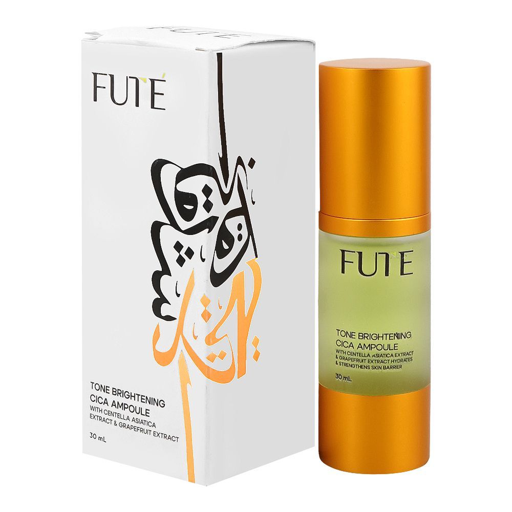 Fute Centella Asiatica & Grapefruit Extract Tone Brightening Cica Ampoule, 30ml - Main Image