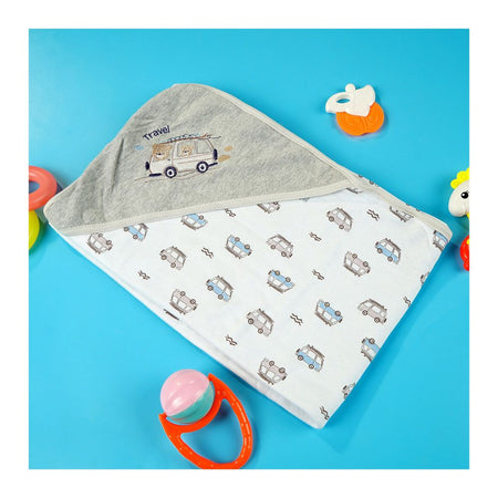 TG Kids Center Baby Roll Wrapping Sheet, Dark Gray White Travel Ven - Image 2