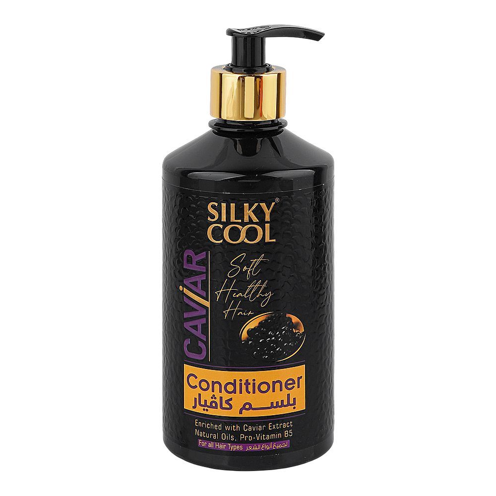 Silky Cool Caviar Conditioner, For All Types Of Hair, 500ml - Main Image