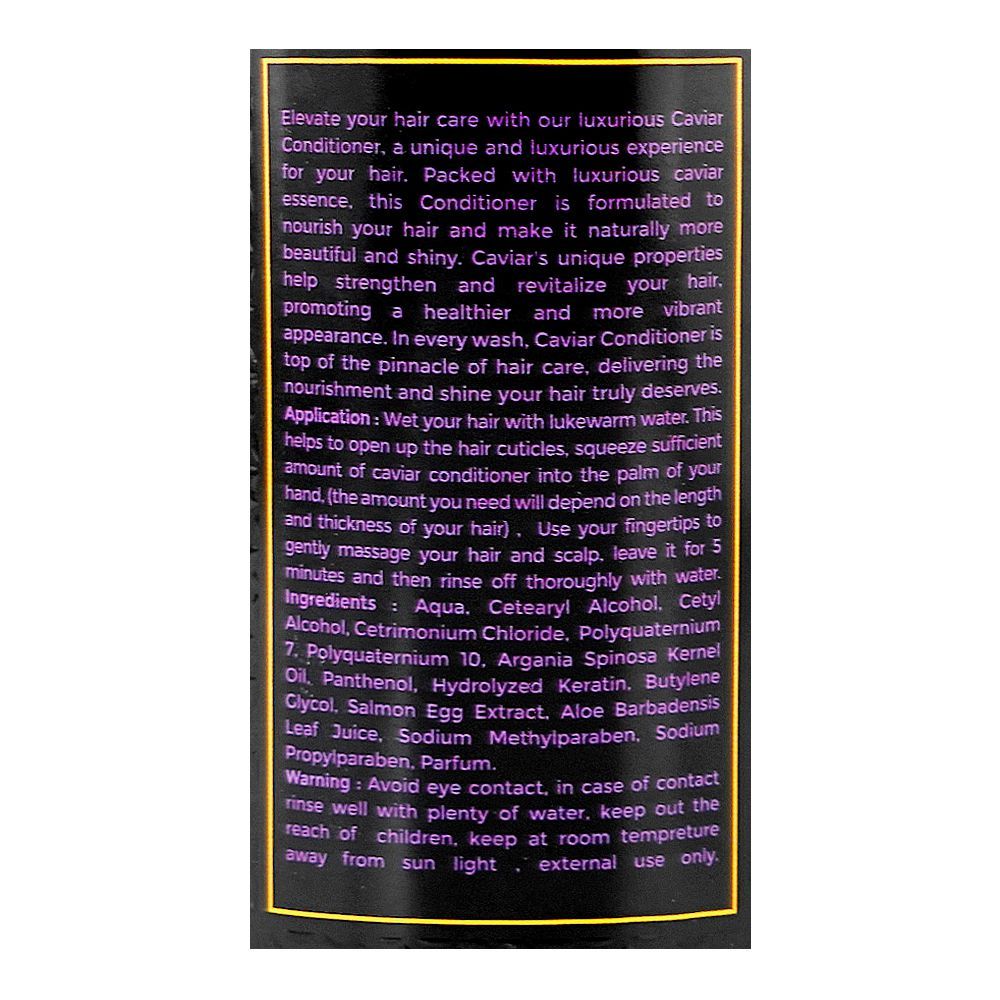 Silky Cool Caviar Conditioner, For All Types Of Hair, 500ml - Image 3