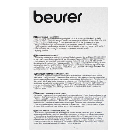 Beurer Massage Gun Compact Power, MG-89 - Image 6