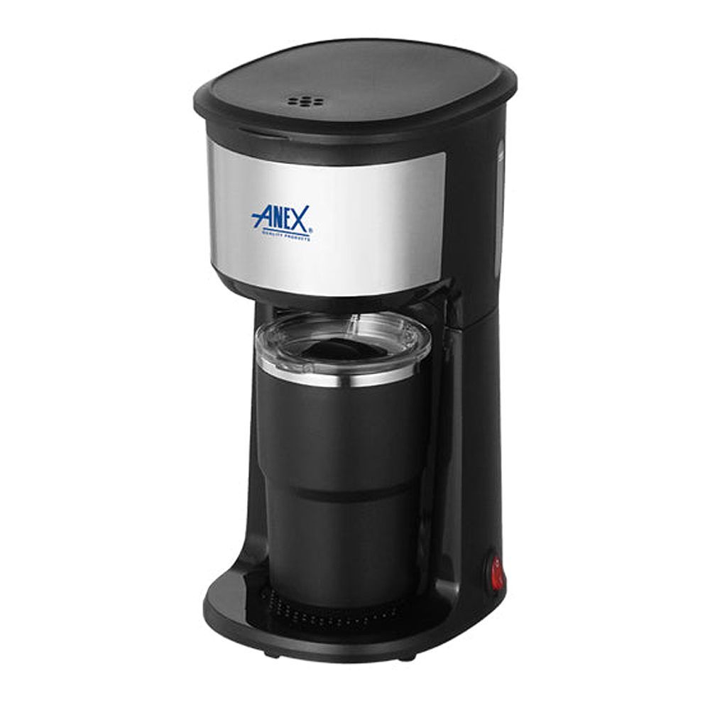 Anex Deluxe Coffee Maker, 600W, 220-240V, 400ml Capacity, AG-802 - Main Image