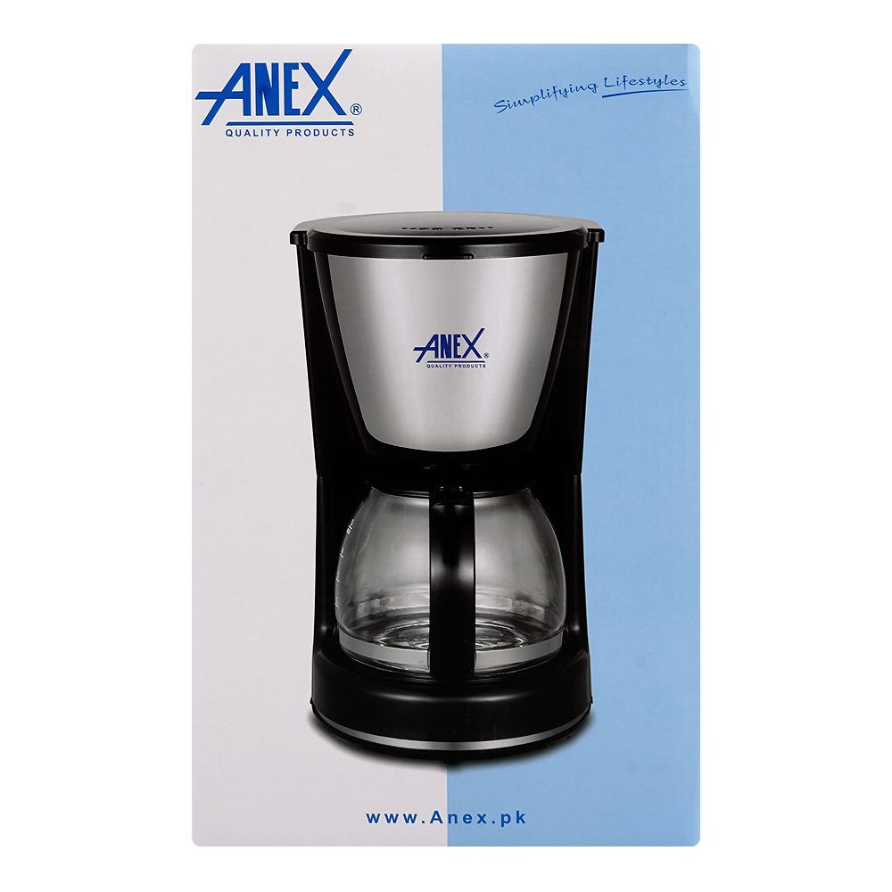 Anex Deluxe Coffee Maker, 550W, 220-240V, 750ml Capacity, AG-801 - Image 4