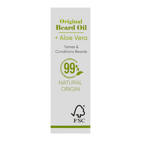 Bull Dog Skin Care Tames & Condition Original Beard Oil, Aloe Vera, Jojoba Seed Oil, 30ml - Image 2
