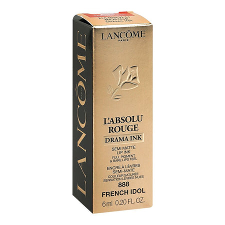 Lancome Paris L'Absolu Rouge Drama Ink Semi-Matte Lip Ink, 888 French Idol, 6ml - Image 2