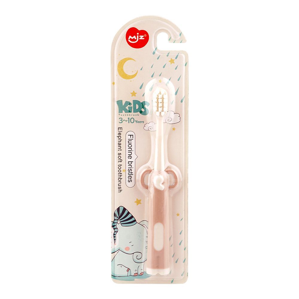 Mjz Kids Elephant Toothbrush, For 3 To 10 Years, Soft, 355 - Main Image