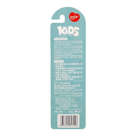 Mjz Kids Elephant Toothbrush, For 3 To 10 Years, Soft, 355 - Image 2