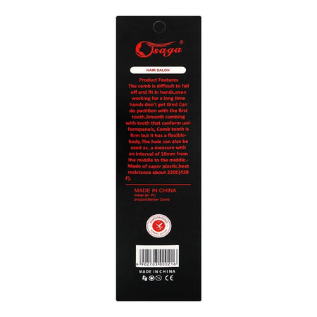 Osaga Tortoise Shell Wooden Comb, CY5 Osaga C - Image 2