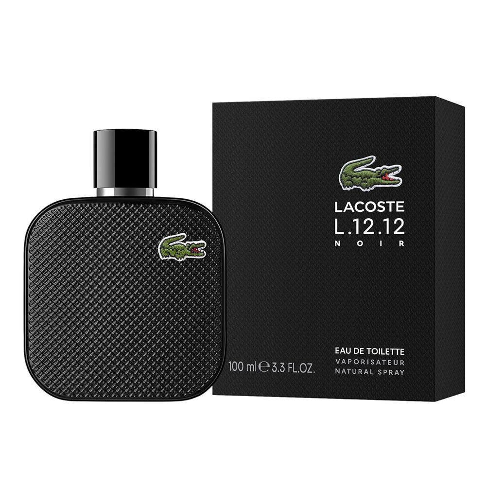 Lacoste L.12.12 Noir, Eau De Toilette, For Men, 100ml - Main Image